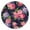Pioneer Flower Floral-3, variant on Pioneer Flower Floral Print Pattern Round Fitted Tablecloth with Elastic Edge,Dining Table Cover Waterproof,Outdoor Round Tablecloth for Camping,Dining,Indoor and Outdoor