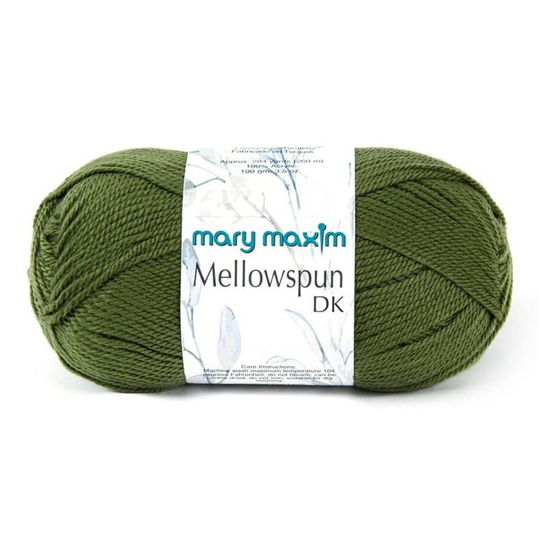 【Marimokun】 Big Acrylic Craft - Mary Maxim Mellowspun DK Yarn in 33 Hues