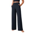 thumbnail image 1 of Pantalones CRZ YOGA Butterlift de pierna ancha, tiro alto con bolsillos L, 1 of 6