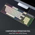 thumbnail image 1 of Teclado para juegos retroiluminado RGB de 96 teclas Yotijar, 1 of 10