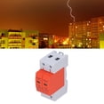 thumbnail image 1 of Protector Contra Sobretensiones De CA, Dispositivo De Protección Contra Sobretensiones 2P Retardante De Llama Buena Conductividad Eléctrica Diseño Modular Para Edificios, 1 of 7