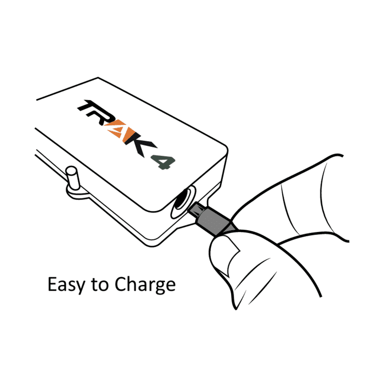 Trak 4 GPS Tracker for Tracking Assets Equipment and Vehicles