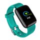 thumbnail image 1 of 1.3\'\' Reloj de pulsera impermeable para actividad, presión y sueño Cian, 1 of 9