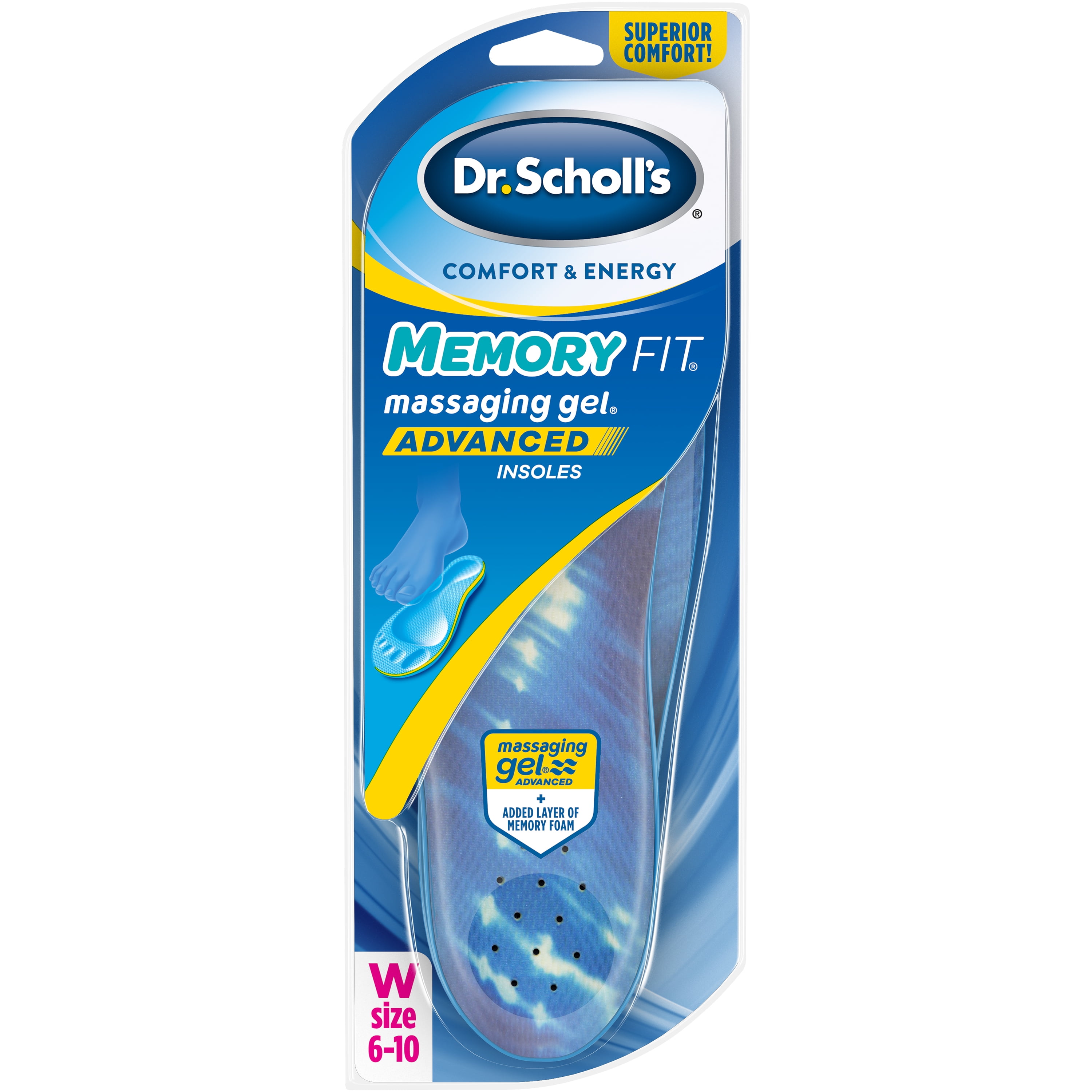 Dr. Scholl's MEMORY FIT Insoles with 