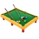 thumbnail image 4 of Juego de billar de doble desafío para mayores de 3 años, mesa de billar interactiva amarilla para niños, 4 of 8