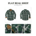 thumbnail image 6 of JMIERR Men Button Down Regular Fit Long Sleeve Plaid Flannel Casual Shirts, 6 of 6