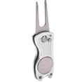 thumbnail image 2 of Stainless Steel  Fork Foldable Divot Repair Tool for Putting Green, 2 of 8