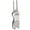 Silver, variant on Riousery Foldable Golf Divot Repair Tool with Magnetic Ball Marker Stainless Steel Pitchfork Aluminum Handle Lightweight Putting Green Accessory Lime Green 3.15 inches / 8 cm