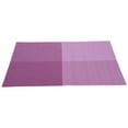 thumbnail image 2 of DEWIN Table Mats Set - 4 pcs Rectangle Table Mats for Dining Table Plaid Pattern Dining Placemat Home Kitchen Supplies(purple), 2 of 8