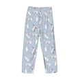 thumbnail image 5 of Goofa Rabbit Is Eating Carrots Printed Soft Pajama Pants for Men, Wide Leg Comfy Casual Lounge Yoga Pants-Large, 5 of 9