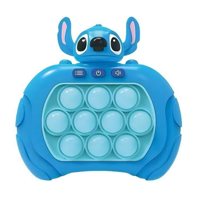 Kuromi Pop It Game Machine - Quick Push Fidget Toy, Stress Reliever, ABS Material, English Language, Portable Size, Requires 3 AAA Batteries