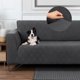 thumbnail image 1 of Juego de 3 Fundas Cubre Sala - Tejido Jacquard Elástico Fácil Lavado. Ideal para Proteger Tus Muebles - Protector de sillón - Sofa Cover (Marfil (Afelpado)), 1 of 7