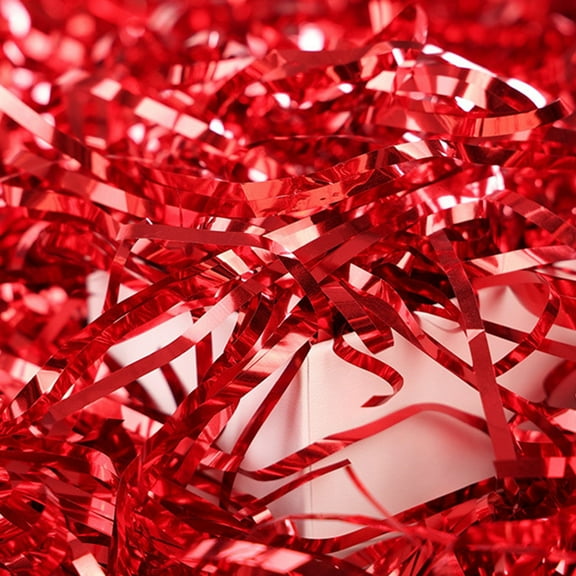 Crinkle Iridescent Paper Metallic Shredded Paper Filler Gift Box Supplies