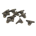 thumbnail image 1 of Pees 24 Jewely Box Feet Feet Retro Diy Producción de Bronce Aleación de Zinc Esquina para Cajas de Madera Vintage, 1 of 7