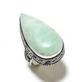 thumbnail image 2 of Natural Aquamarine Gemstone Handmade 925 Sterling Silver Jewelry Ring S.6, 2 of 2