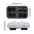 Silicone Ice Heart Ice Ice Tray Big Kitchen Preparation Trays Mini