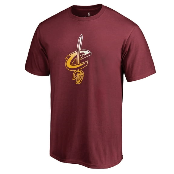 Men's Maroon Cleveland Cavaliers Gradient Logo T-Shirt