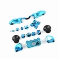 thumbnail image 2 of Conjunto completo de botones Mod, pieza de repuesto para control de Microsoft Xbox One con conector de 3,5 mm (azul), 2 of 14