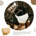 thumbnail image 4 of GOOHOCHY 100 Uds. Filtros de café de cono desechables filtros de café de papel para verter sobre filtros, 4 of 8