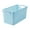 Sky Blue, variant on Bdday Laundry Basket Plastic Hamper Holder Foldable for Clothes, Bedroom Storage Foldable Laundry Baskets with Carry Handles