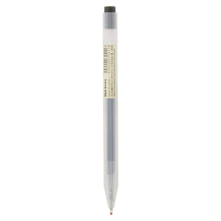 0.5 muji 2024 black pen