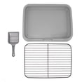 thumbnail image 2 of Dog Dog Training Toilet Removable Stable Structure Prevent Tipping Puppy Potty Training Tray for Small Medium Dog, 2 of 7