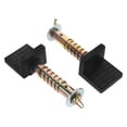 thumbnail image 1 of Phenofice 2Pcs Motorcycle Tire Stand Fitting Metal Support For Lifting Stand Parking Needs, 1 of 6