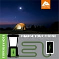 Ozark Trail 1500 Lumens LED Hybrid Power Lantern with Rechargeable