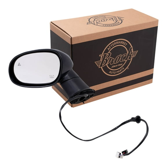 Brock Power Mirror for 2015-2019 Challenger Blind Spot Detection Heated Non-Fold Left 5LD67DX8AD