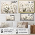 thumbnail image 4 of Designart "Neutral Toned Snowdrop Serenity I" Snowdrops Wall Art Prints, 4 of 7