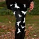 thumbnail image 1 of MKLEKYY Leggings de mujer de vestir, leggings estampados cómodos e informales para mujer, pantalones de yoga, pantalones largos, 1 of 4