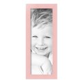 thumbnail image 2 of ArtToFrames 7" x 20" Pink Picture Frame, 7x20 inch Pink Wood Poster Frame (WOM-4120),  Pack, 2 of 7
