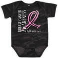 thumbnail image 3 of Inktastic Breast Cancer Awareness Fight, Care, Cure Boys or Girls Baby Bodysuit, 3 of 5
