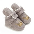 thumbnail image 2 of Mikilon 0-1 Years Kids Cute Plus Velvet Shoes Soft Sole Thicken Warm Snow Boots, 2 of 9