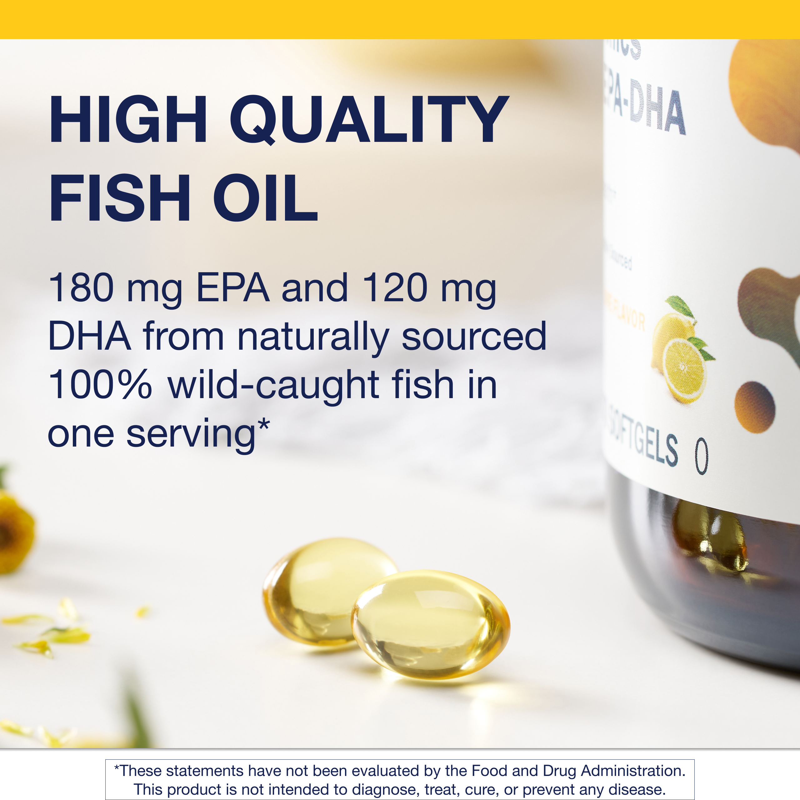 Metagenics OmegaGenics Fish Oil EPA-DHA 300mg - High Potency - Daily Omega 3 Fish Oil Supplement to Support Cardiovascular, Musculoskeletal and Immune System Health - 270 Softgels