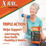 X Ray Triple Action Joint Health Supplement, Glucosamine Chondroitin, MSM, Vitamin D, 60 Count