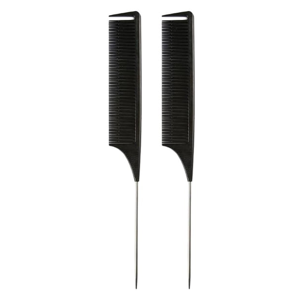 de cola de para tejer y resaltar, de cola de , para tejer y seccionar para teñir el cabello, resaltar, más Salvador Peine para el cabello con resalte de dientes finos