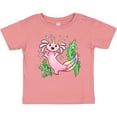 thumbnail image 3 of Inktastic Axolotl Unicorn with Rainbow Tail, Bubbles and Seaweed. Boys or Girls Baby T-Shirt, 3 of 5