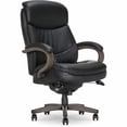 thumbnail image 2 of La-Z-Boy LZB48961A Big & Tall Wood Executive Chair, Black, 2 of 7
