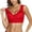 Red, variant on CHUOU Lace Bra Plus Size Bra Women Underwear Bralette Crop Top Female Bra Large Top Female Push Up Brassiere Laced Bra