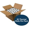 thumbnail image 2 of 2-1/4" x 60' Thermal Paper Receipt Rolls, Case of 50, 2 of 4