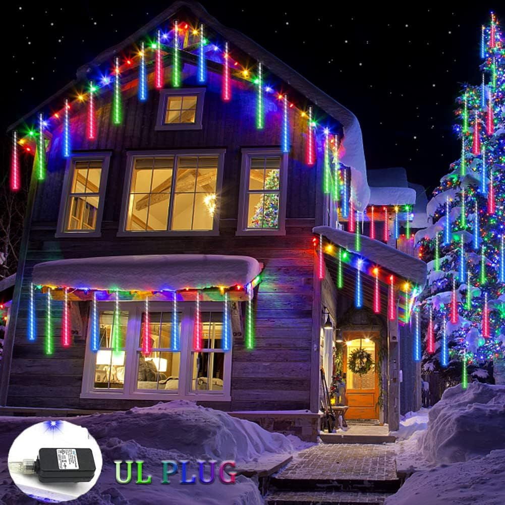 Waterproof Falling Rain Meteor Shower Lights for Holiday and Party Decoration