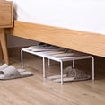 thumbnail image 3 of Expandable Stackable Kitchen Cabinet Shelf Organizer Storage Space Saving Cupboard  Plate  Dish  Counter & Pantry Organizer, 3 of 8