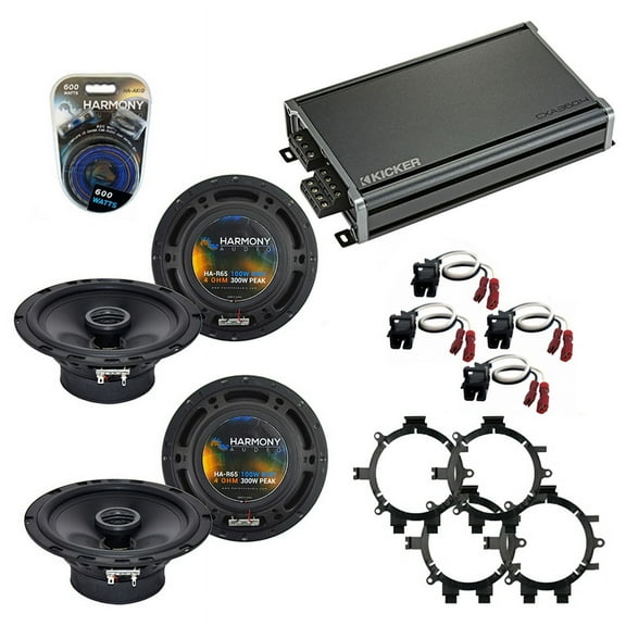 Fits Cadillac Escalade 2003-2006 Speaker Upgrade Harmony R5 R65 & CXA360.4 Amp