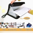 thumbnail image 5 of Folder Waterproof A4 Size File Folder Home Work Office Categorized Storage File Manager 13 Individual Pockets Soft Sunflowers and Green Leaves, 5 of 7