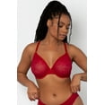 thumbnail image 3 of Smart & Sexy Women's Sheer Mesh Demi Underwire Bra, 3 of 4