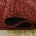 thumbnail image 4 of Rugsotic Carpets Handmade Rugs Hand Knotted Loom Rectangle 8'x10' Red Wool for Indoor Use, 4 of 10