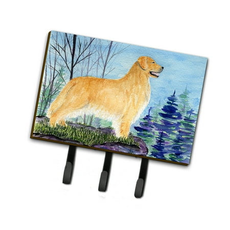 

Carolines Treasures SS8607TH68 Golden Retriever Leash or Key Holder Triple multicolor