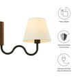 thumbnail image 3 of Sunlit Wall Sconce in Walnut Black, 3 of 10