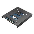 thumbnail image 4 of Labymos 2pcs 2.5" to 3.5" SSD HDD Metal Adapter Dock Case Caddy Mounting Bracket Hard Drive Holder For PC, 4 of 7